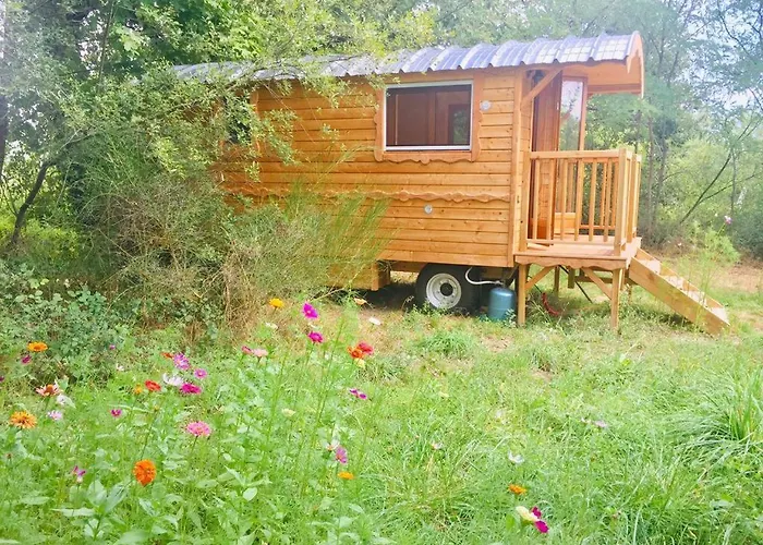 Роскошный шатер Roulotte Un Temps Pour Soi *